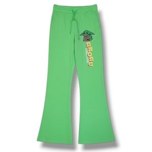 Disney Star Wars Women’s Grogu Baby Yoda Green Loungewear Pants – XS